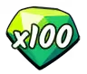 100 Emeralds